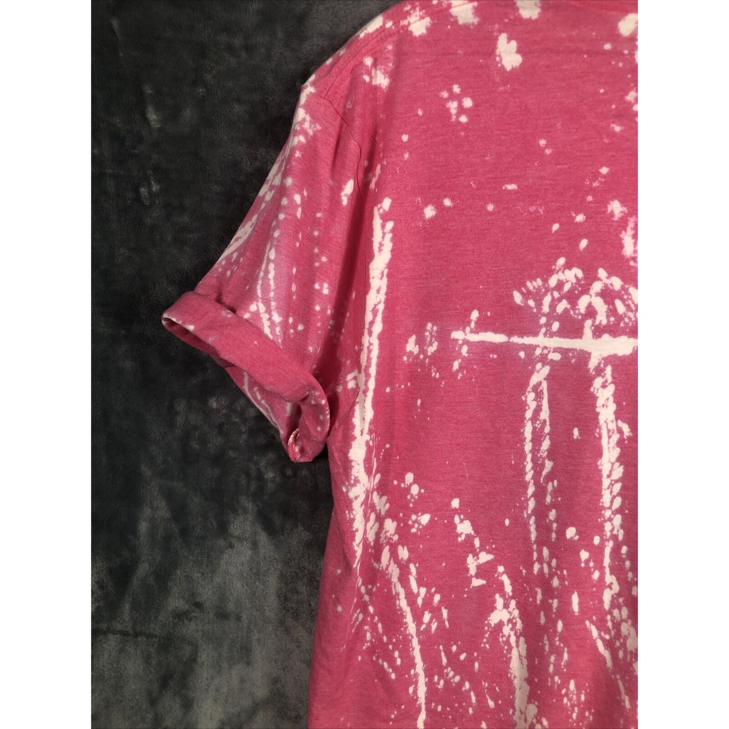 Gildan Copperhead Road Steve Earle T-Shirt Pink Tie-Dye Graphic Tee Unisex Medium