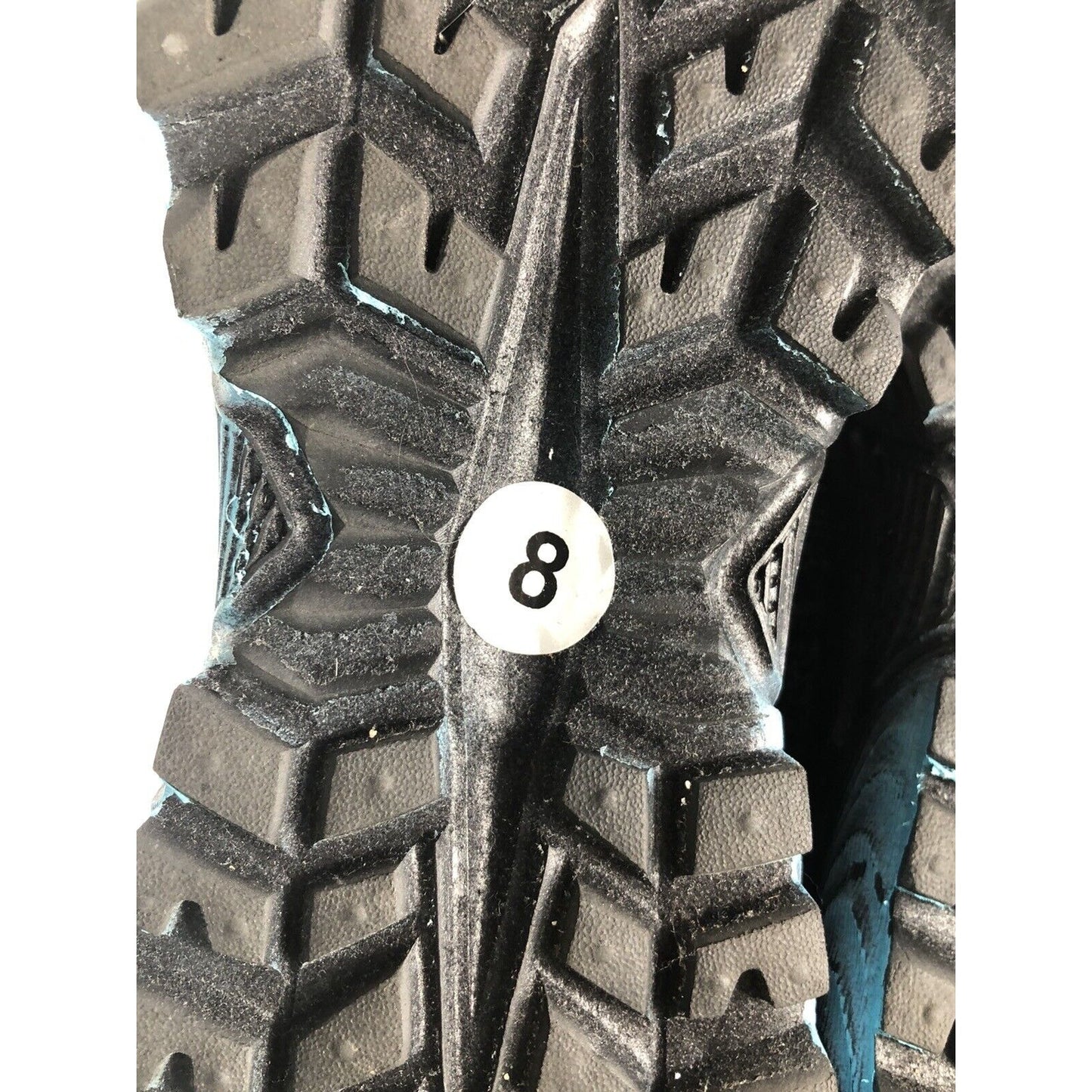 Skora Fit Running Shoes Woman's Black/Blue Lace-Up Training 8