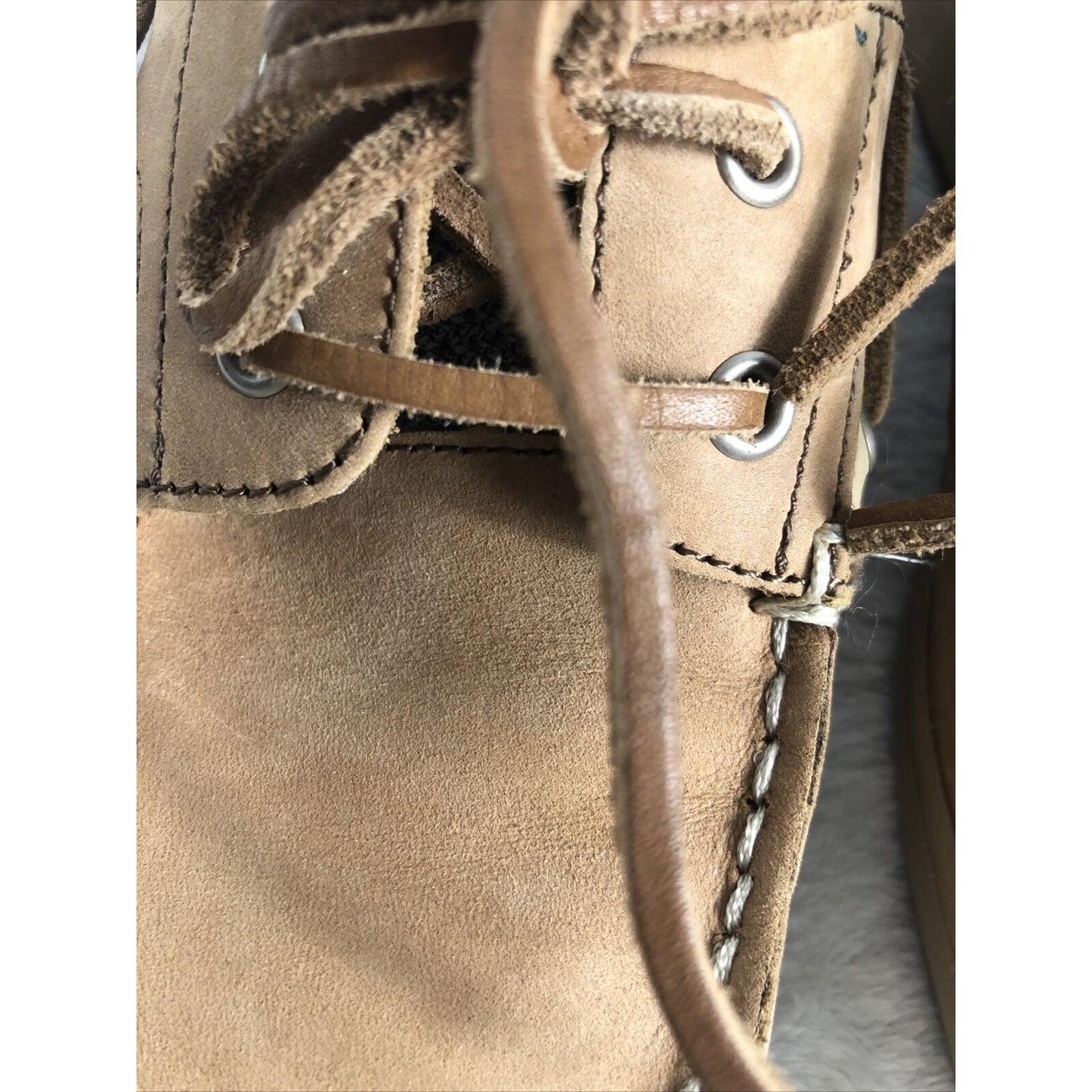 Marlin Maui Island Leather upper Loafers Deck Shoes Size 6 Medium