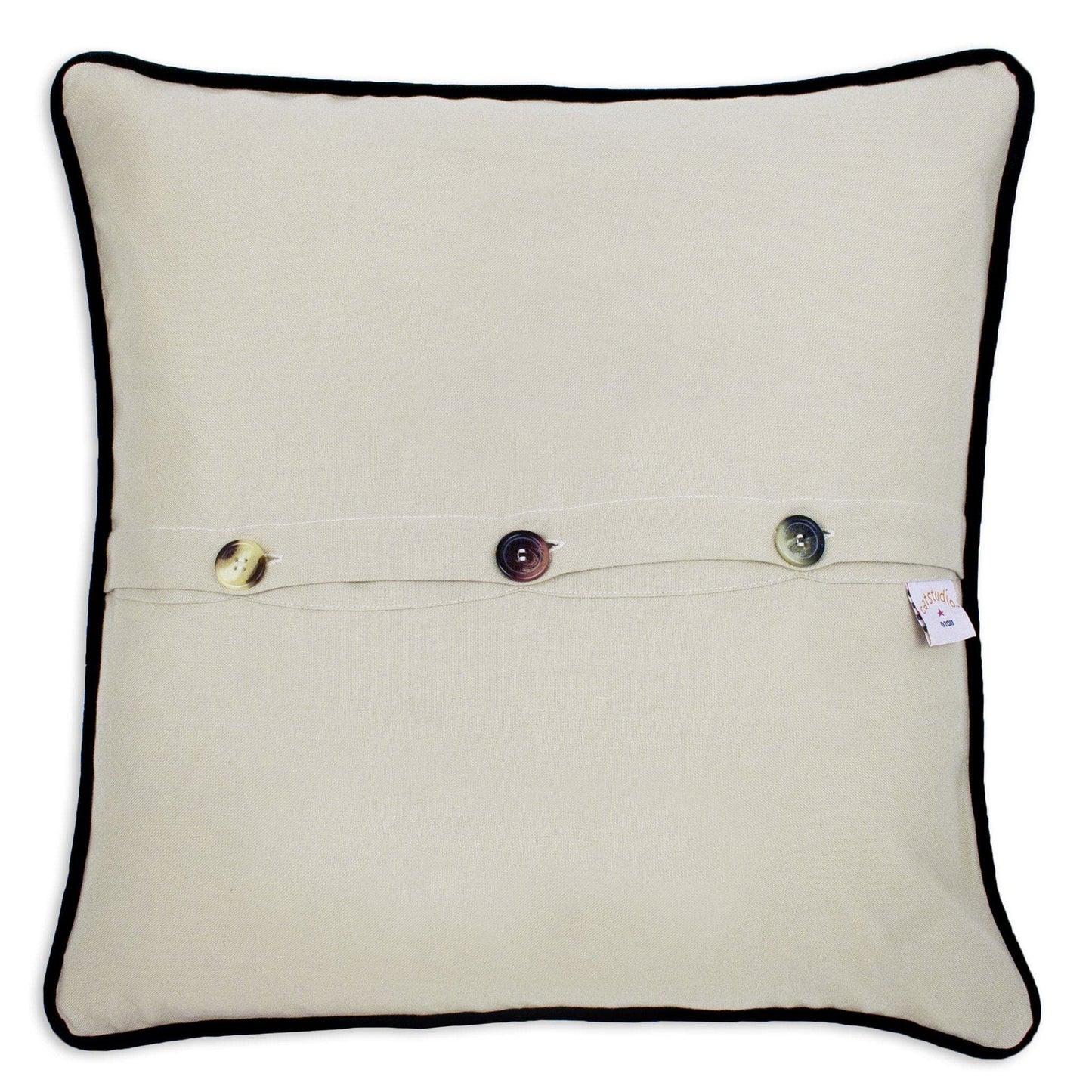Catstudio Minnesota Embroidered Decorative Throw Pillow