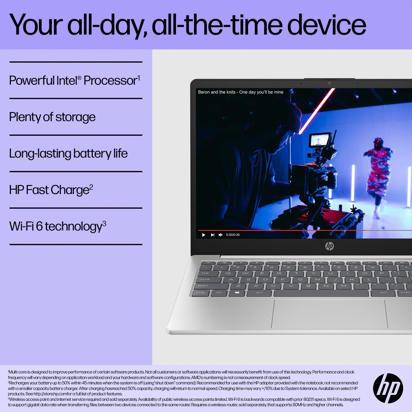 Hp Everyday Essential 14 FHD Laptop • Free Microsoft Office Suite Included • Light up Keyboard • 16GB RAM • 512GB SSD(256GB PCIe & P500 250GB External) • Intel 4-core Processor • HDMI • Windows 11