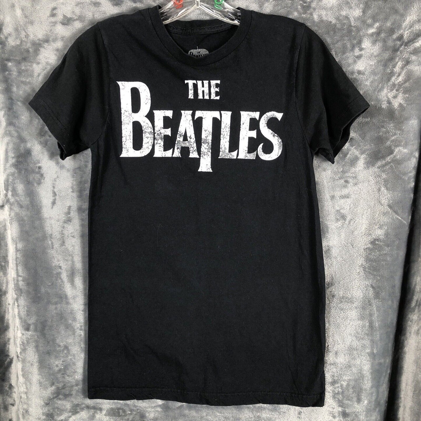 The Beatles T-Shirt Rock Band Tee Classic Rock Shirt Black Size Small Unisex