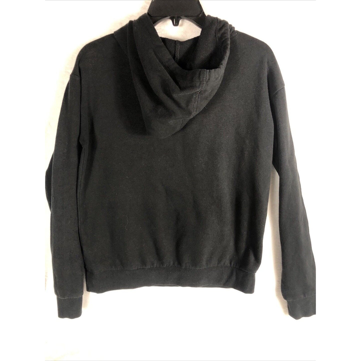 American Eagle Women’s Hoodie Black And Pink Size Small Sweatshirt