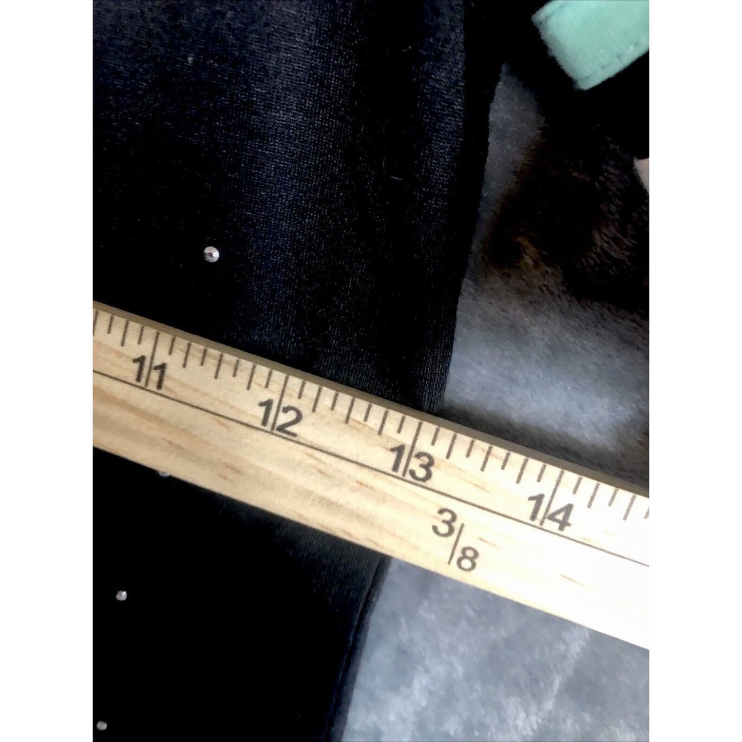 COOGI T-Shirt Black Pink White And Teal Studded Girls Size 14/16