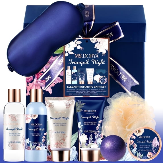 MS.DORYA Spa Gift Set for Women, 8 Pcs Bath and Body Gift Set with Lavender and Chamomile Scent - Walmart.com
