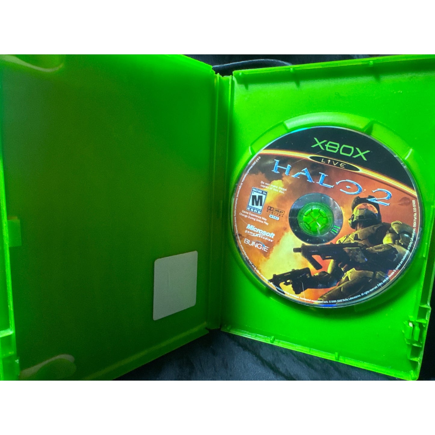 Halo 2 Xbox Game Complete With Case & Disc Bungie M-Rated Pre-Owned Video Game Sci-Fi Action Adventure Shooter