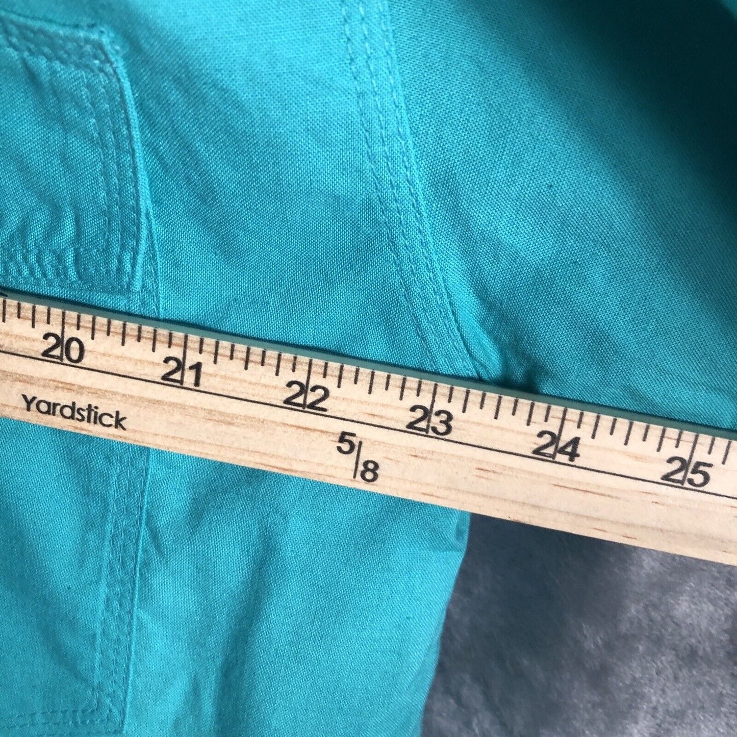 Introspect Men’s Shirt Button Up Large X Tall Marine Color Fishing Shirt