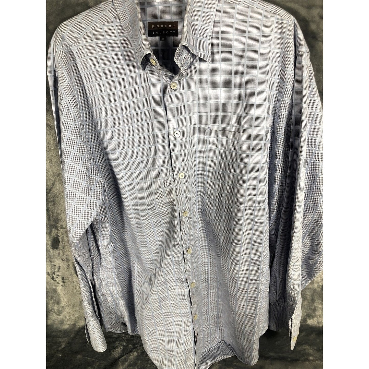 Robert Talbert Dress Shirt Men’s Button Down Size Extra Large