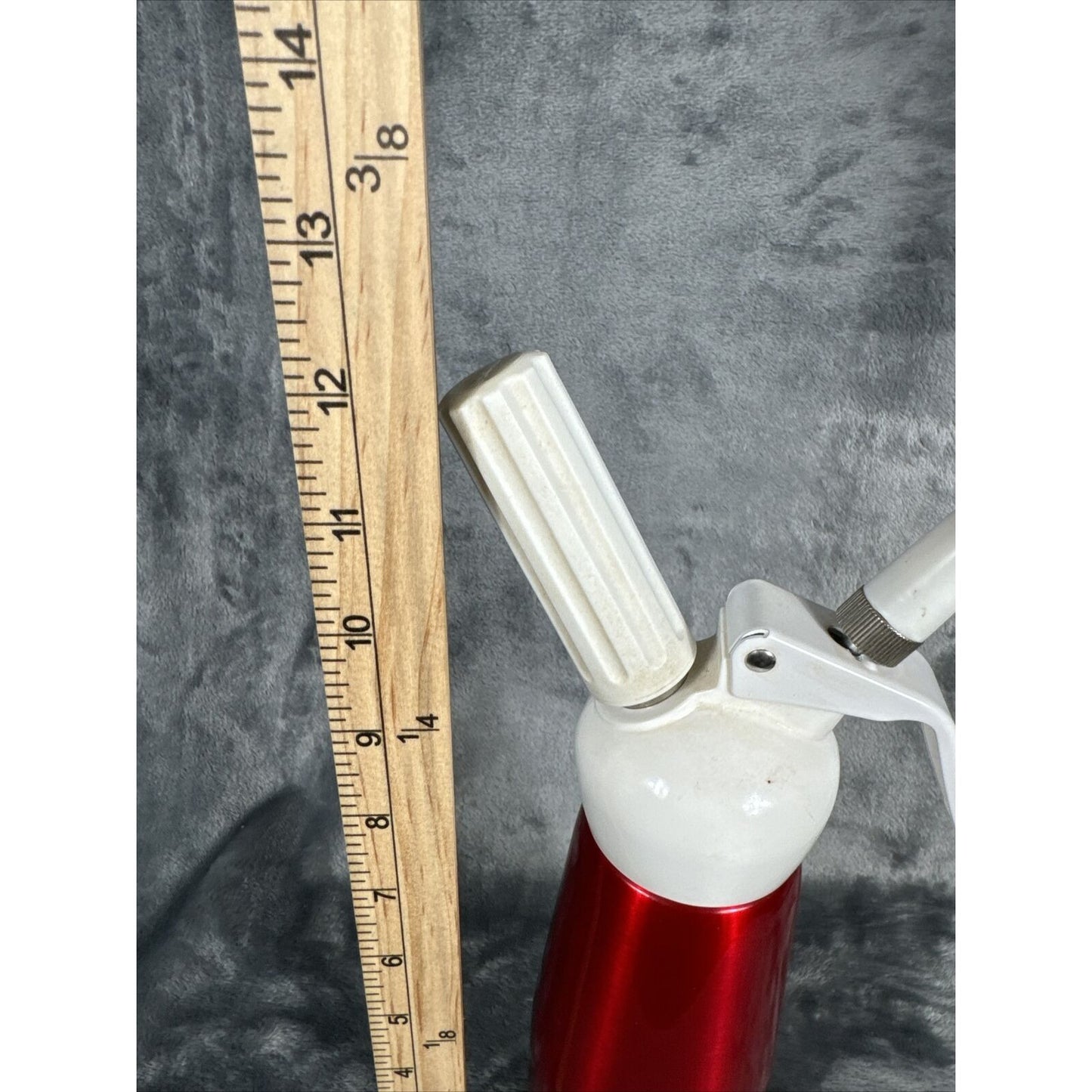 Whipped Cream Dispenser Durable Aluminum Red Foam Whipper 1 Pint
