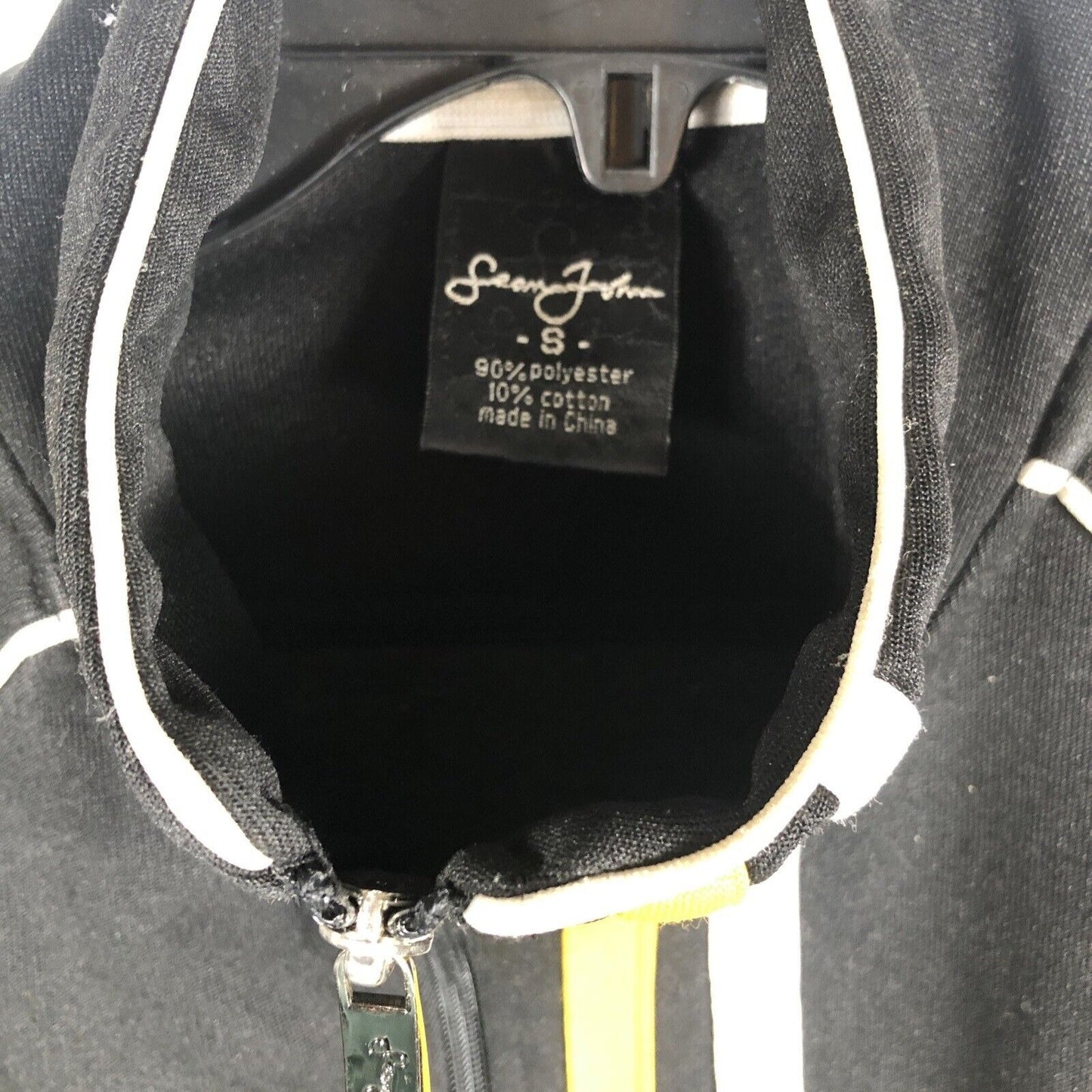 Sean John Men’s Track Jacket Black Adult Size Small