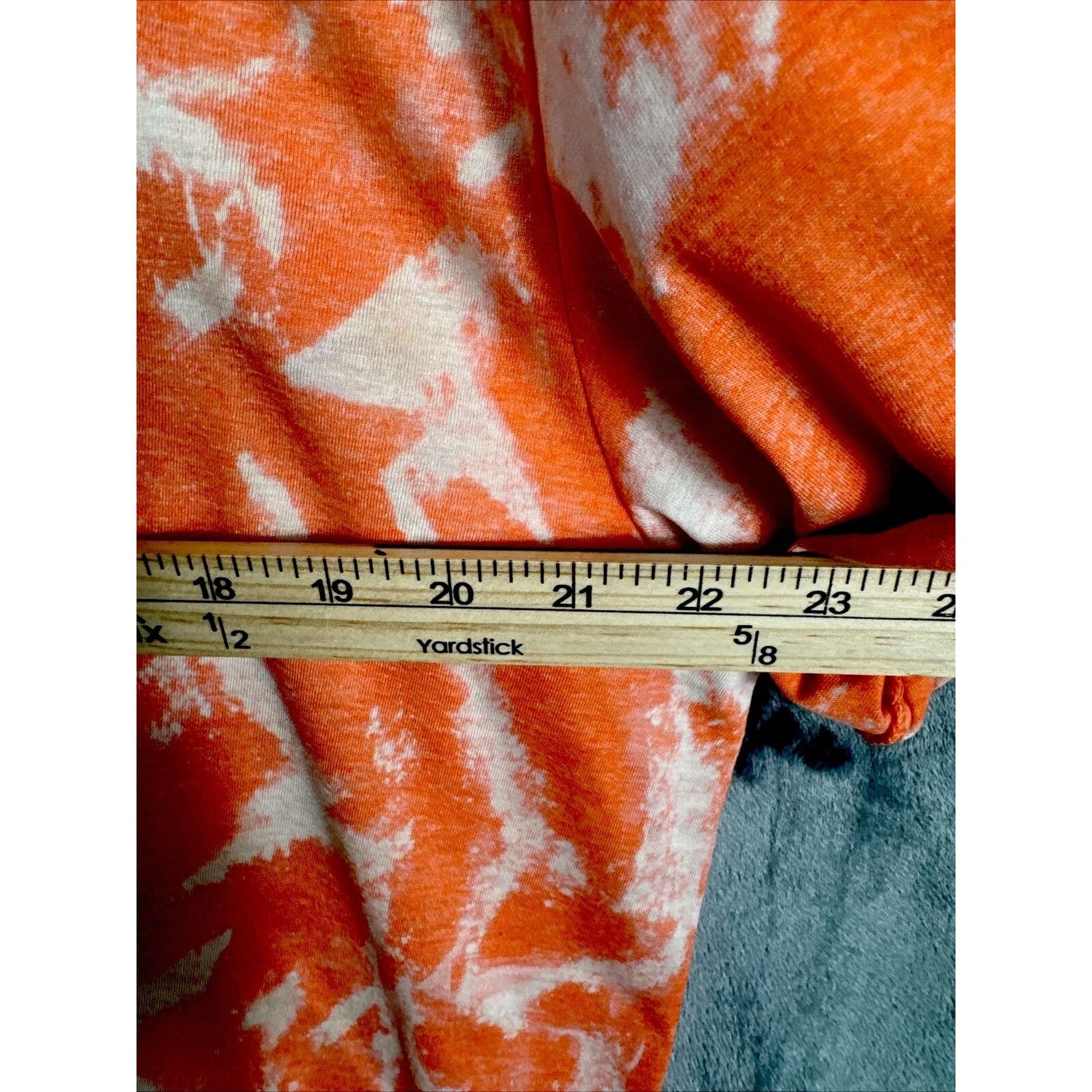 Women’s Shirt Stars Can’t Shine Without Darkness Size Adult X L Orange Bleached