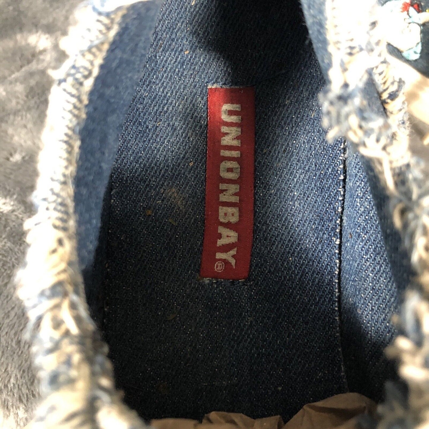 Union Bay Tennis Shoes Smiley Face Casual Youth Size 3