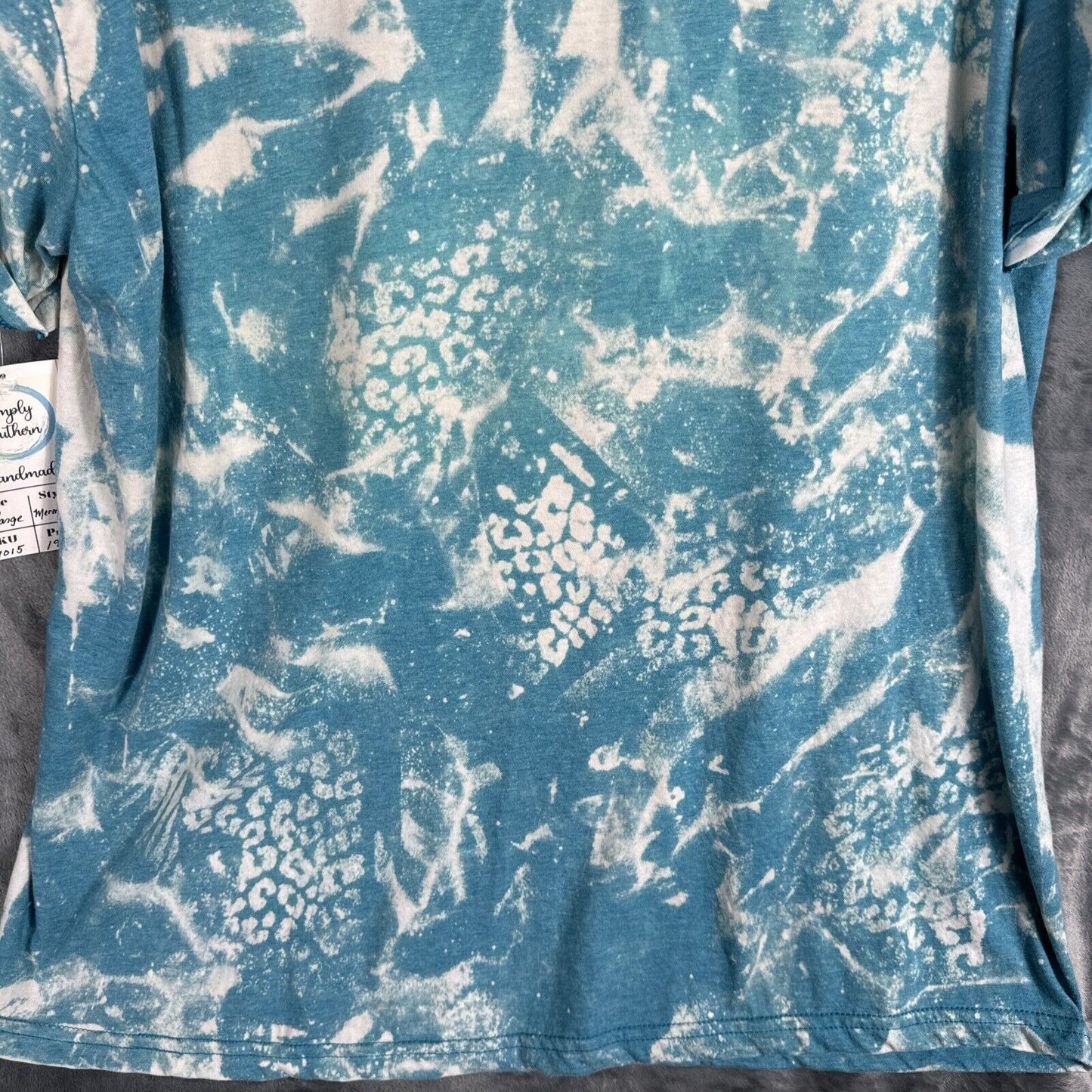 Women’s T Shirt “I Didn’t Choose The Salt Life The Salt Life Chose Me” Blue XL