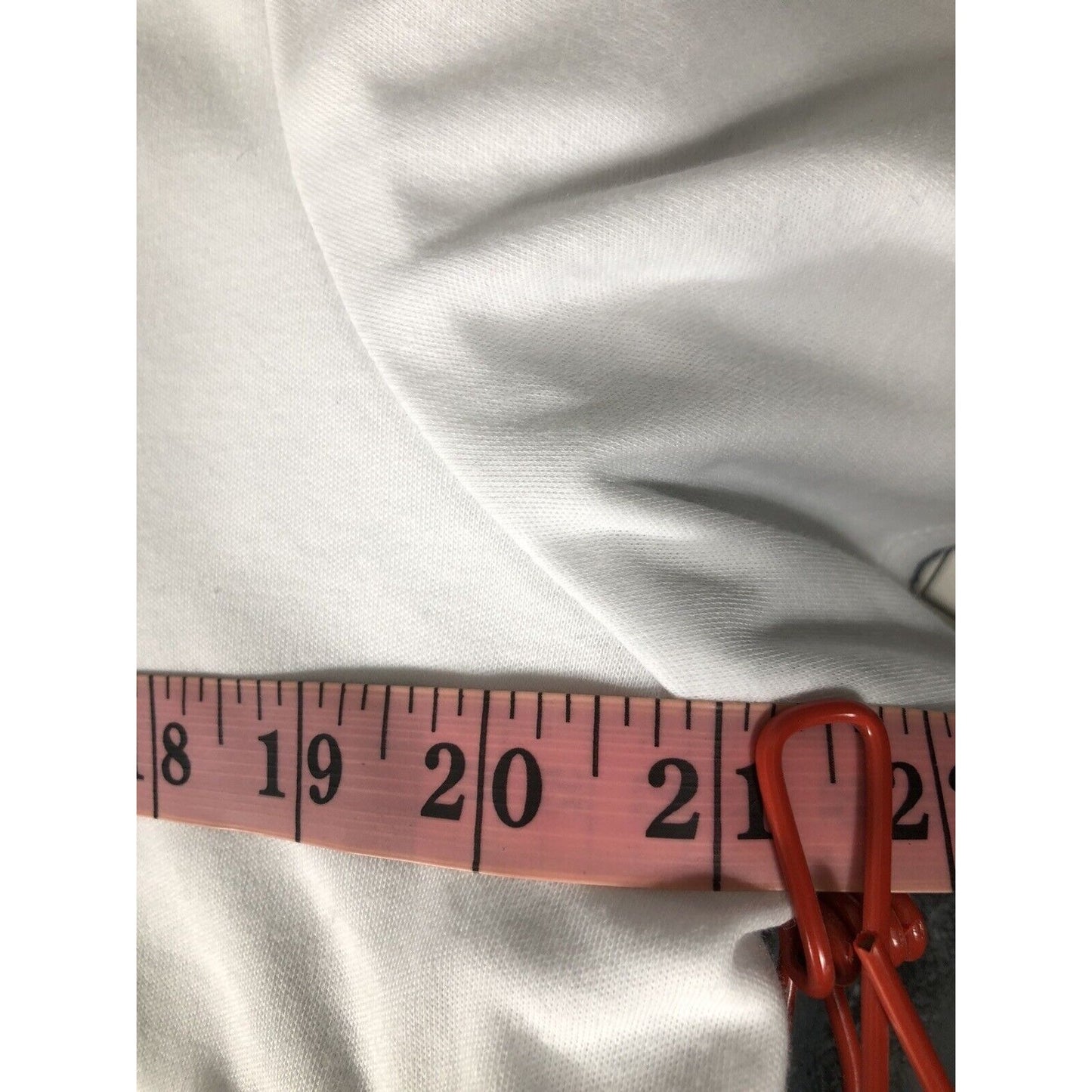 Alfred Dunner Top Woman's Medium Fireworks White Jewel Embellishment Shirt