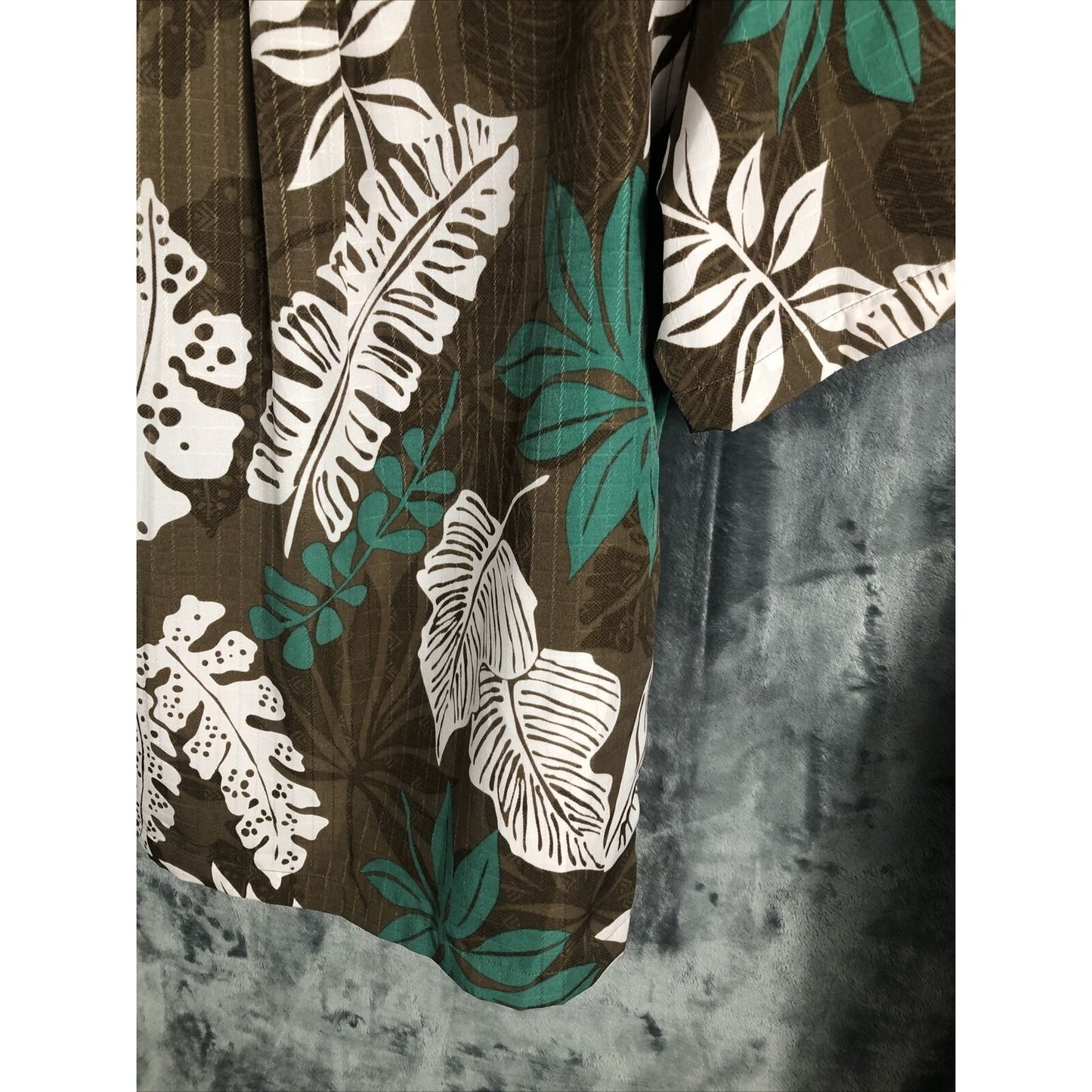 Havanera Hawaiian Shirt Men’s Floral Button Down Tropical Shirt Adult Medium