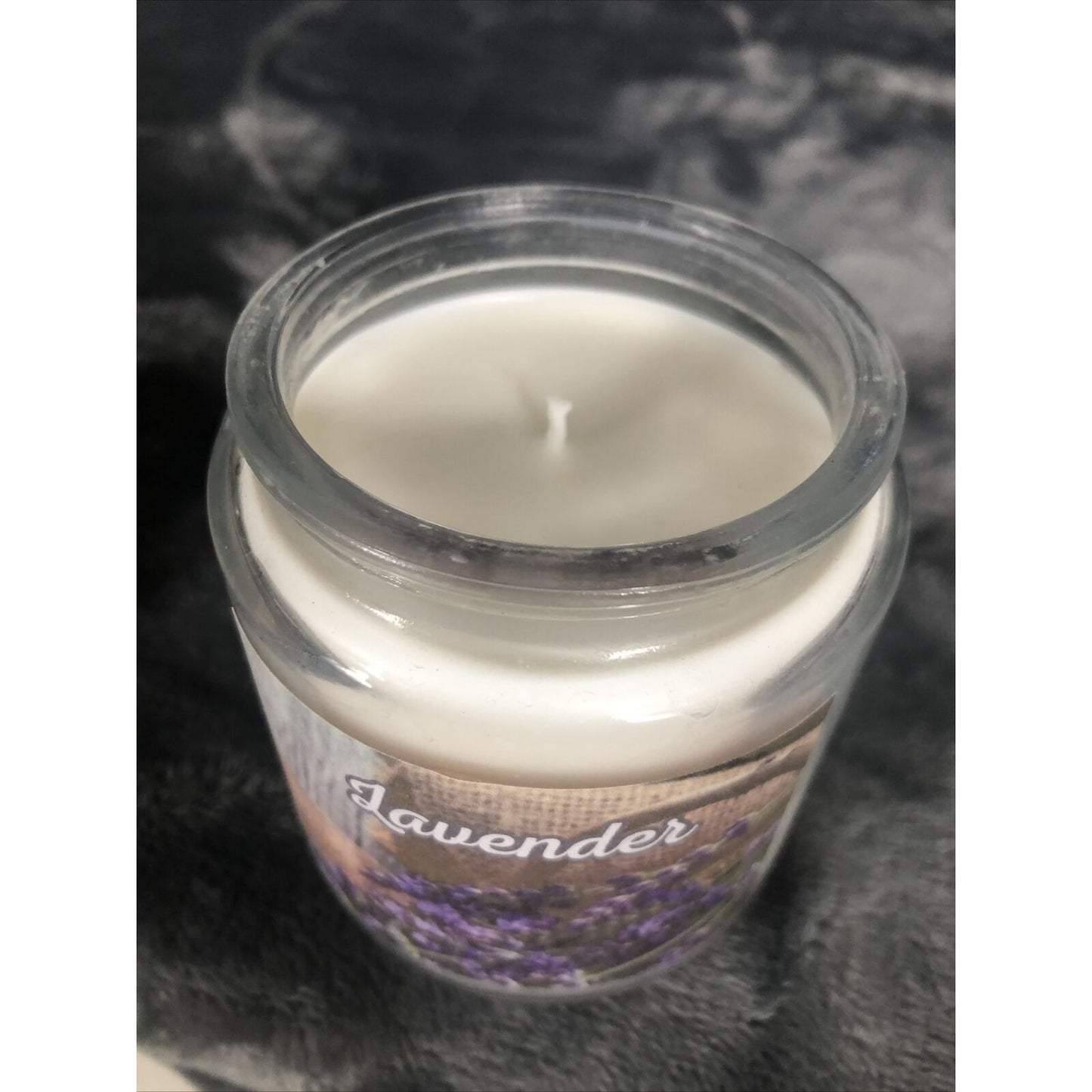 Hand Poured Candles Coconut Soy Blend Lavender Fragrance