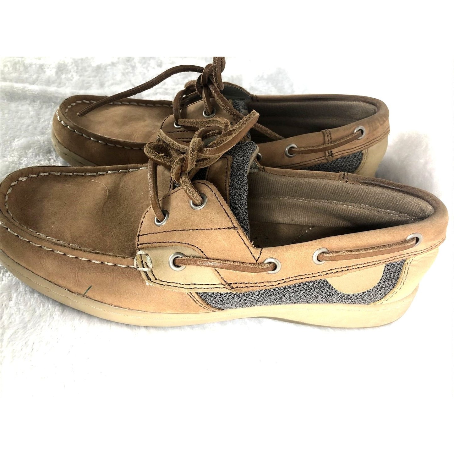 Marlin Maui Island Leather upper Loafers Deck Shoes Size 6 Medium