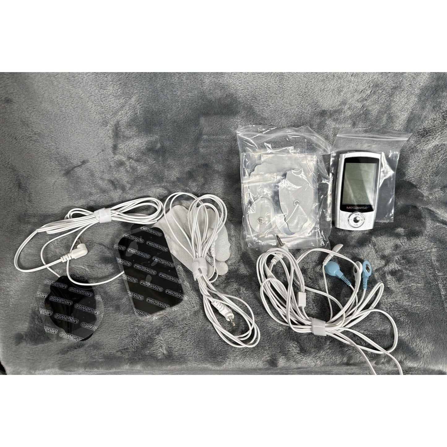 Megawise TENS Massager Model AS1080 With Electrodes & Cables