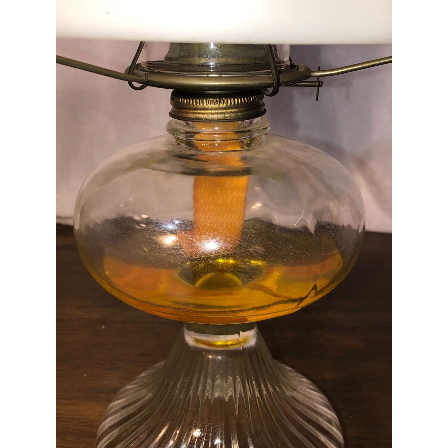 Antique Oil Lamp
