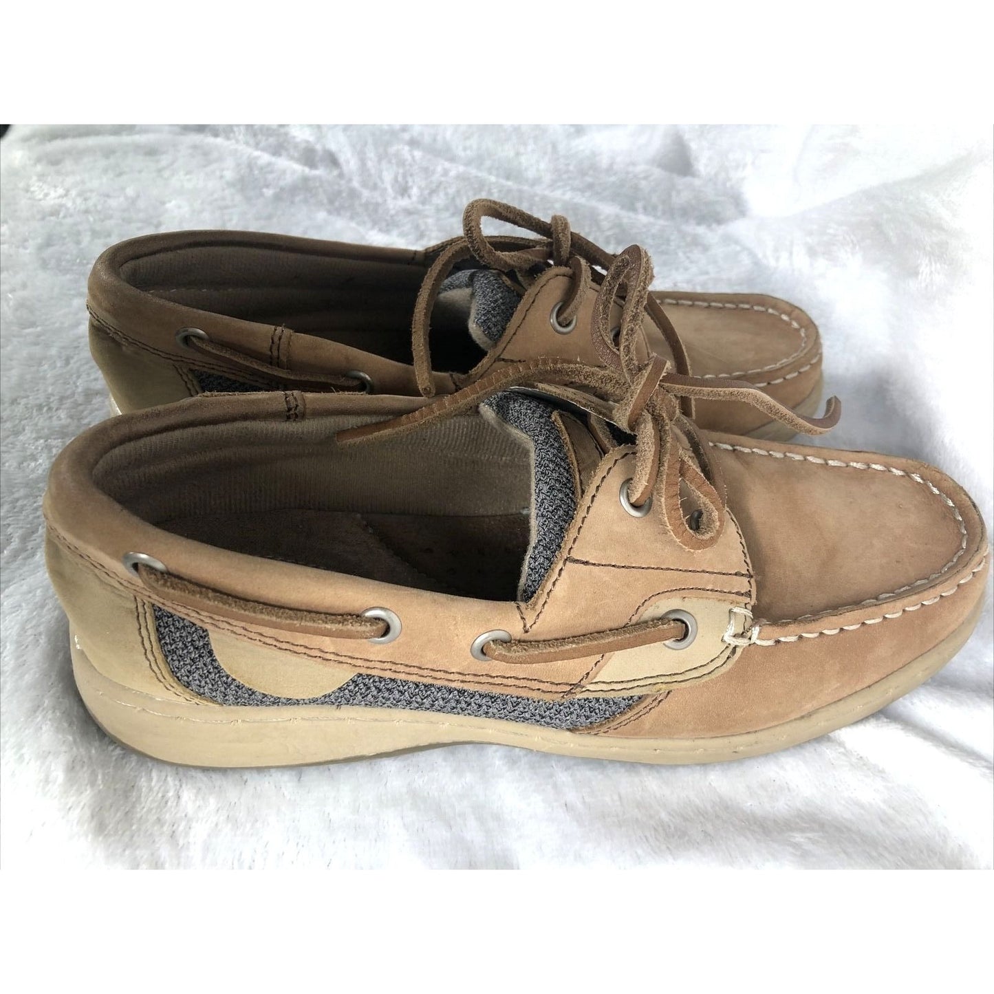 Marlin Maui Island Leather upper Loafers Deck Shoes Size 6 Medium