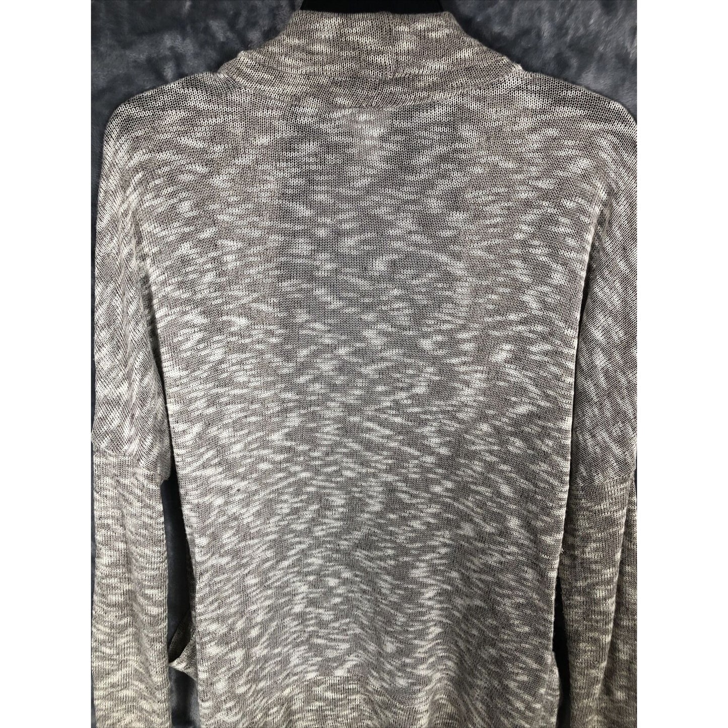 Motherhood Maternity Sweater Open Front Size Small Pockets Long Sleeves