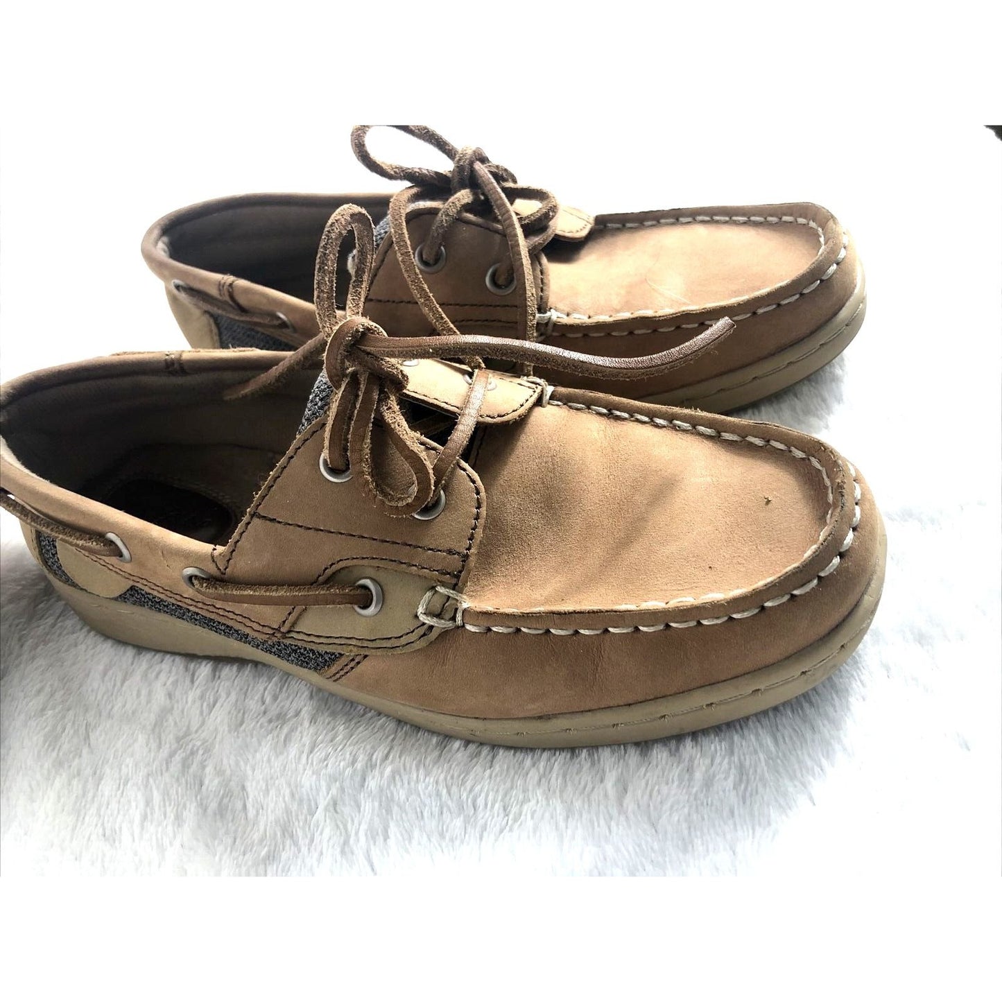 Marlin Maui Island Leather upper Loafers Deck Shoes Size 6 Medium