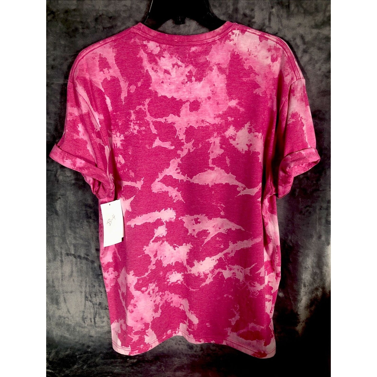 Tanned & Tipsy Shirt Women’s Pink Mermaid Style Handmade Adult Size Large T-Shirt