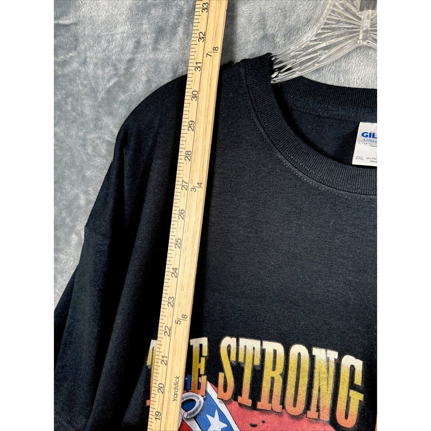 Glidden Men’s Dry Blend T-Shirt “The Strong Survive” Pit Bull American Shirt XXL