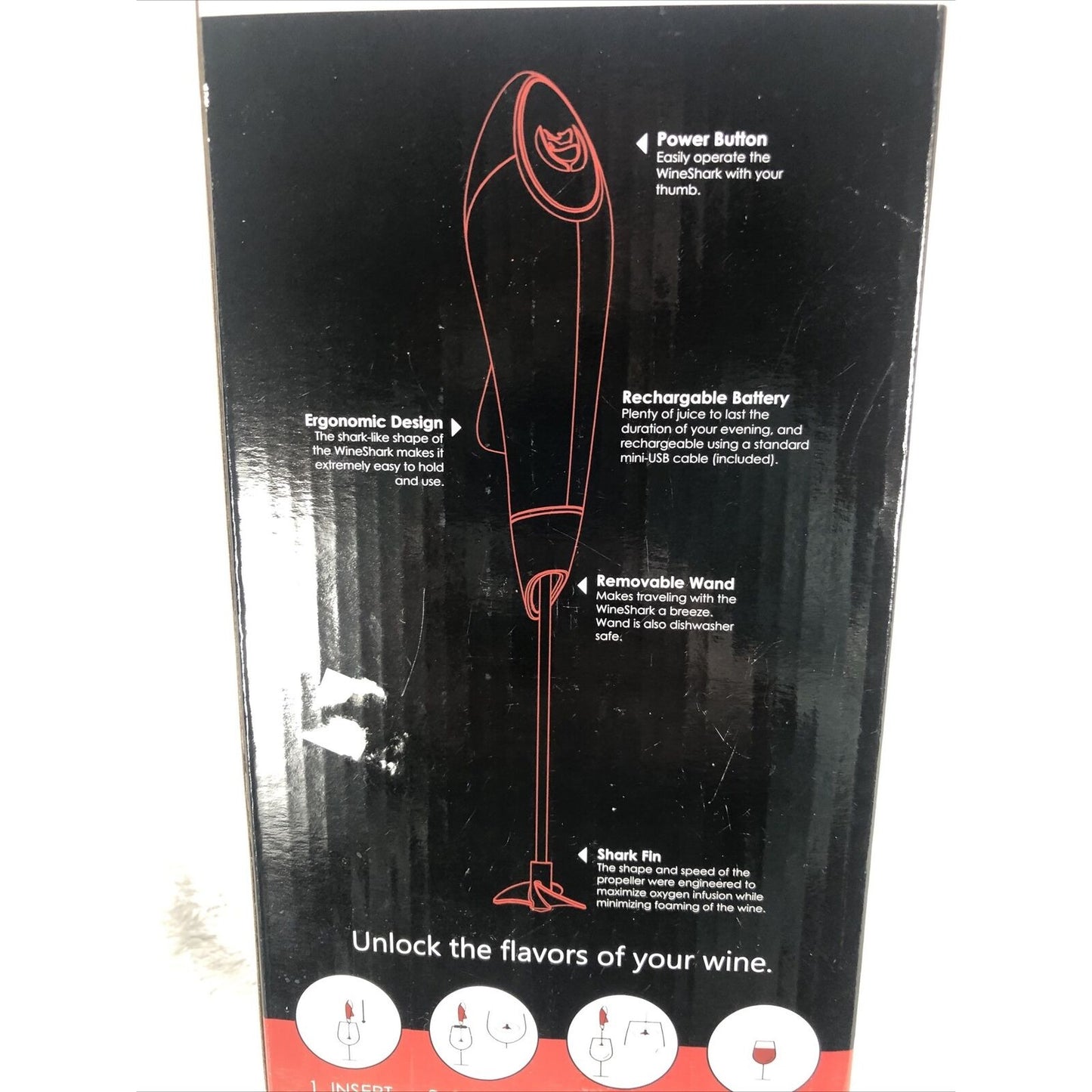 Wine Shark Red Wine Hyper Aerator