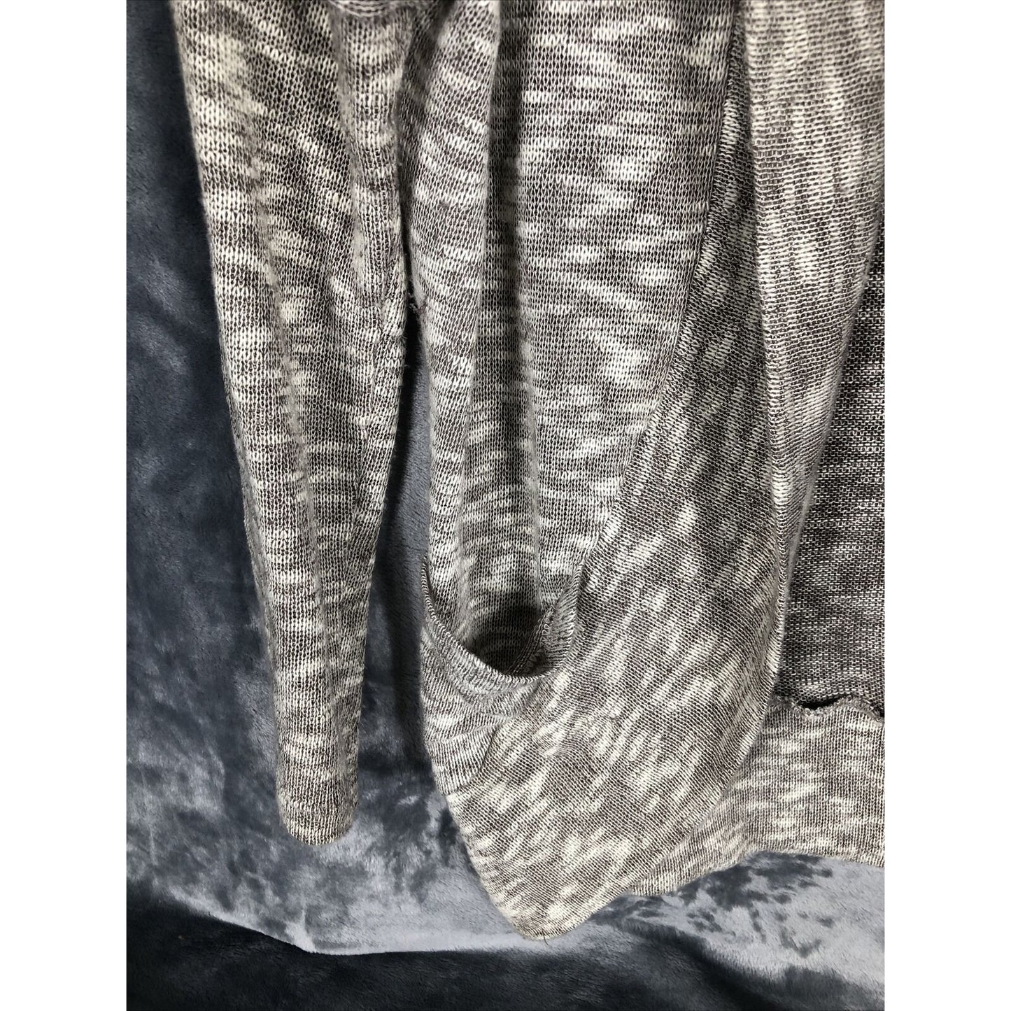 Motherhood Maternity Sweater Open Front Size Small Pockets Long Sleeves