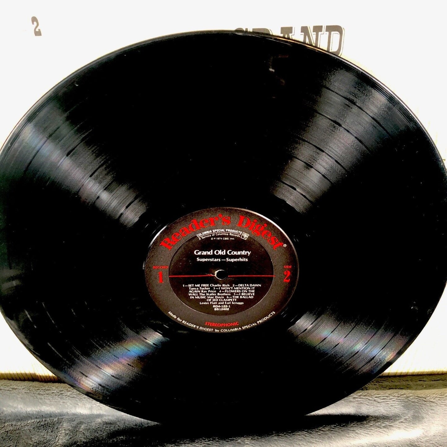 Grand Old Country Readers Digest Vinyl 8 LP Box Set 1974 EX shape 33 RPM albums