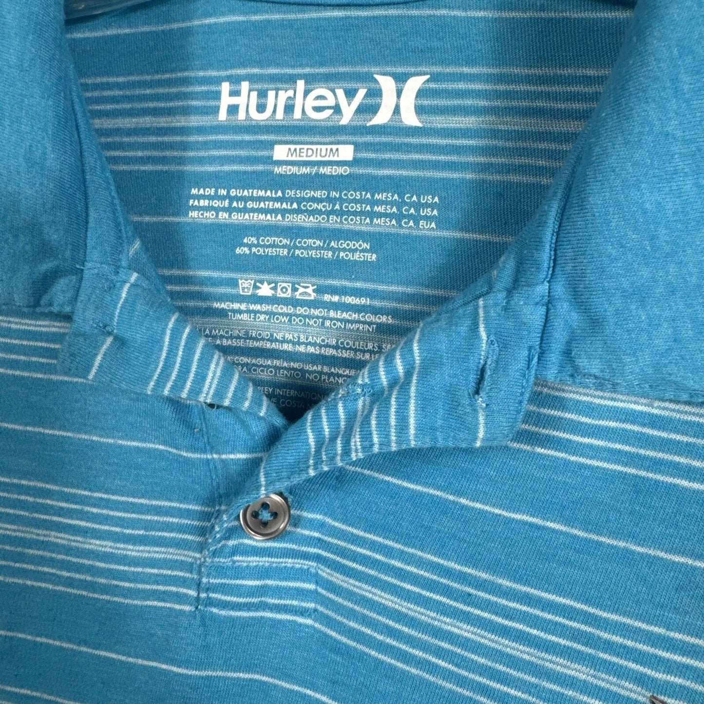 hurley shirts men Size Medium