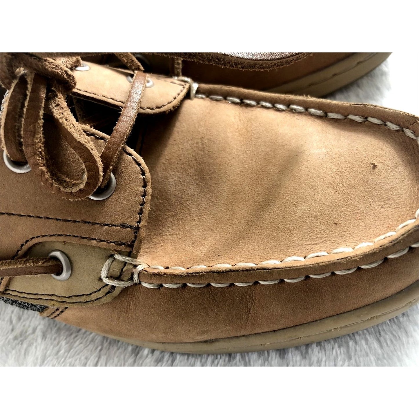 Marlin Maui Island Leather upper Loafers Deck Shoes Size 6 Medium