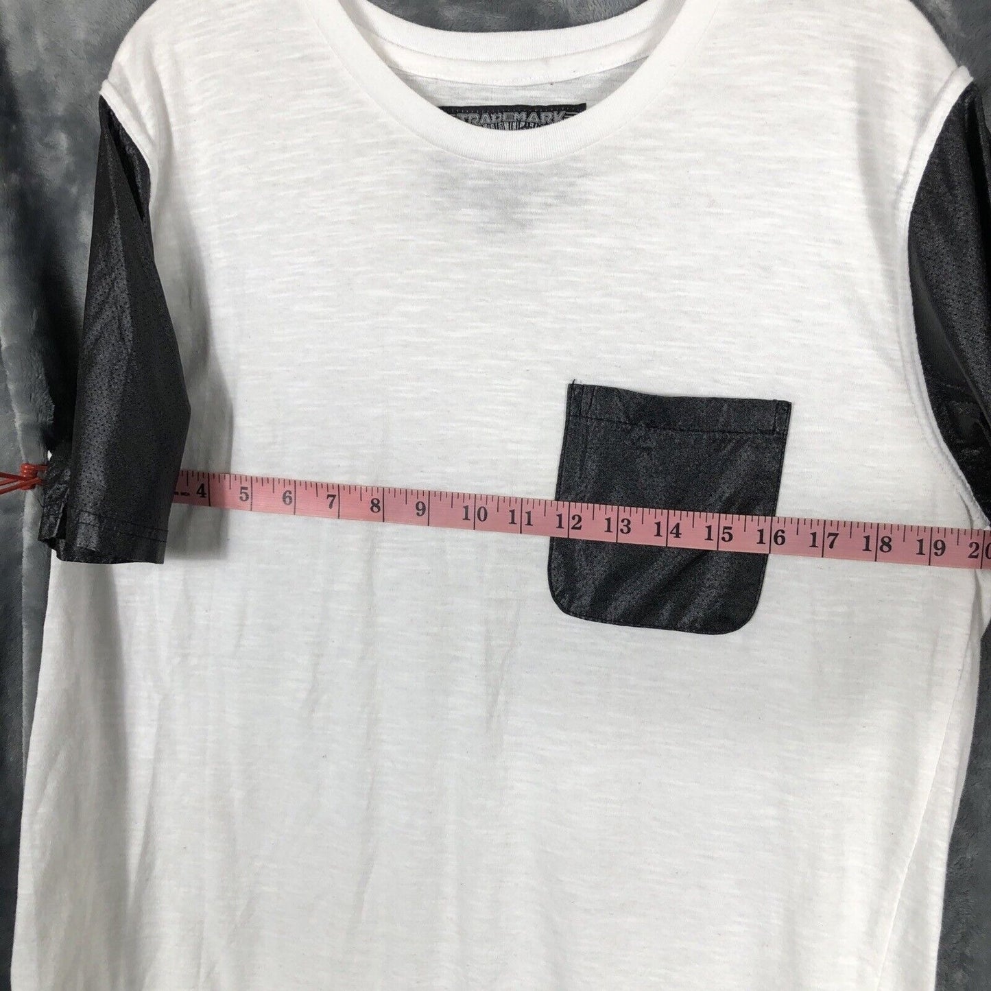 Trademark Brooklyn Men's Shirt Two Tone Pocket Tee Size X Large