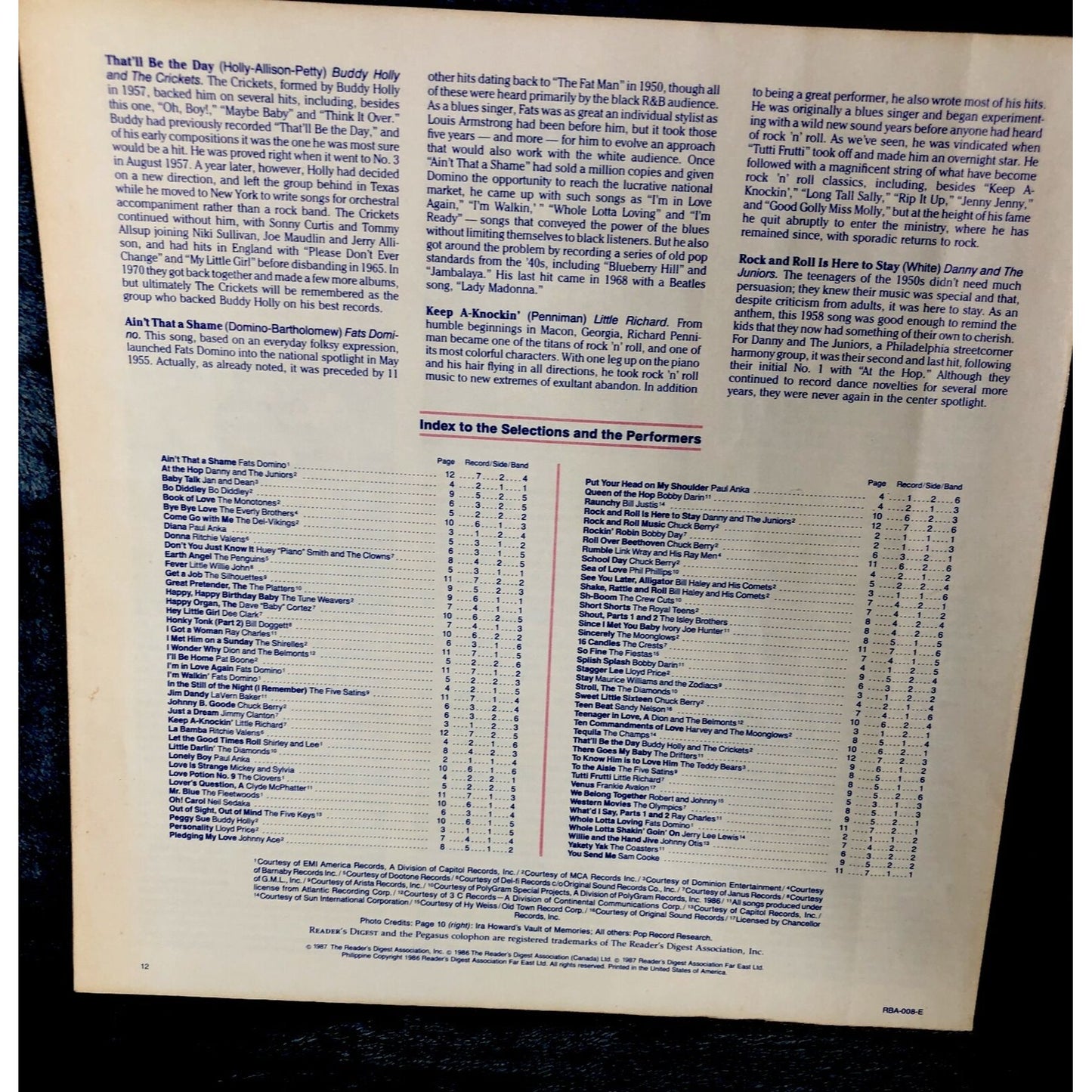 The Heart 'N' Soul of Rock 'N' Roll 33 Rpm Vinyl Boxed Set 33 rpm/m, Box Set 7pc