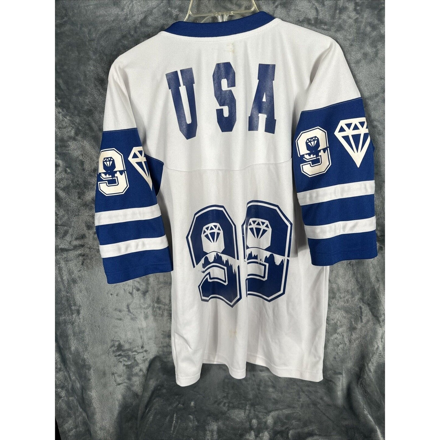 Black Jack Clothing USA Hockey/Baseball Jersey Wayne Gretzky Men’s Large