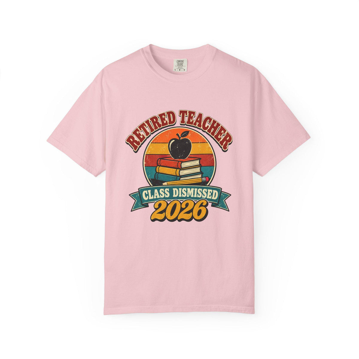 Retired Teacher 2026 Shirt, Retro Teacher Retirement Gift, Class Dismissed Tee, Comfort Colors Teacher Shirt, Retirement Party Gift