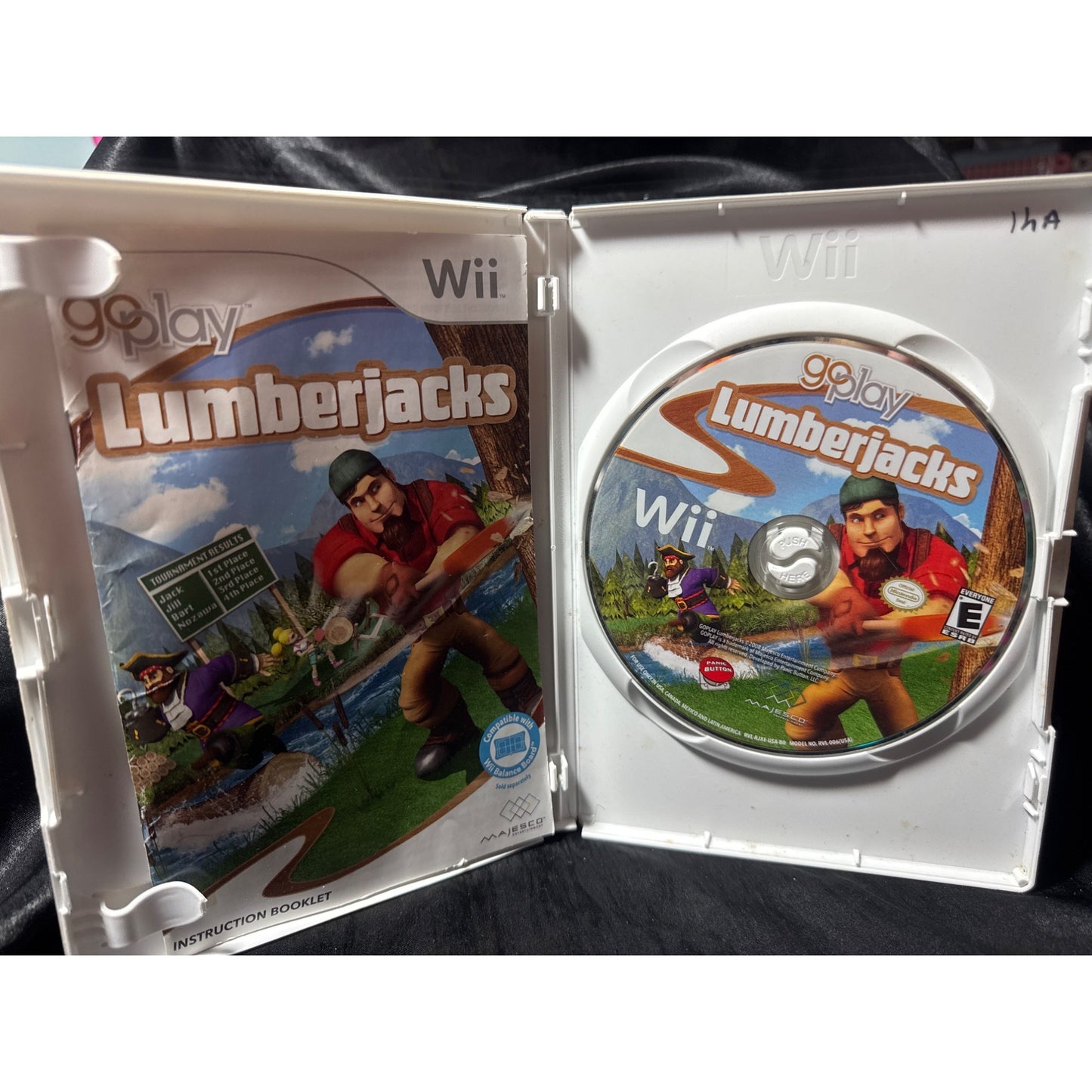 Go Play Lumberjacks Nintendo Wii Game Complete With Manual