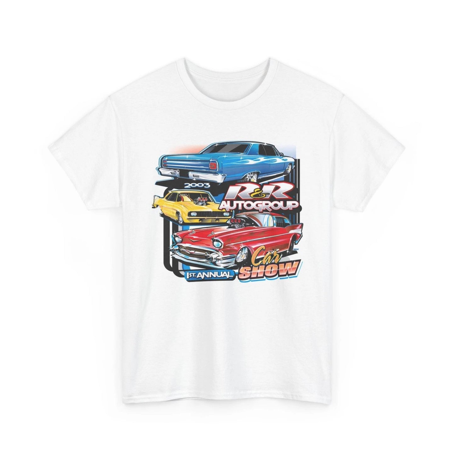 Retro Muscle Car Tee, Vintage Car Show Shirt, Classic Car Cruise Graphic Tee, 1