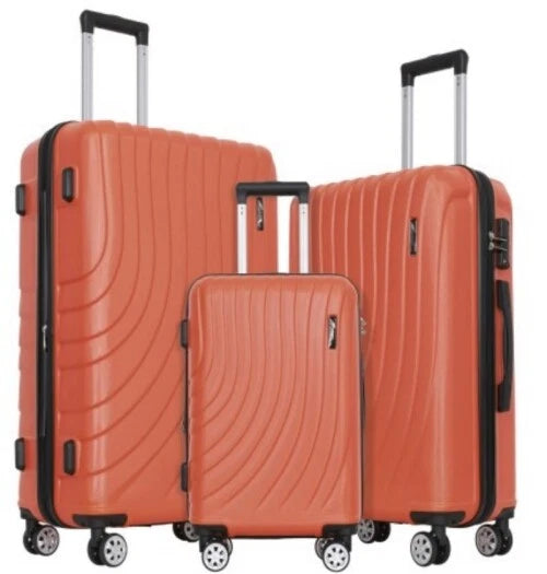 Luggage Set 3 Piece Expandable Suitcase TSA Lock Double Spinner Wheels HardSide