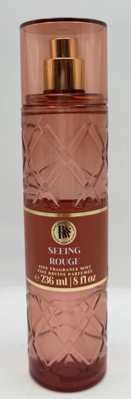NEW Bath and Body Works Seeing Rouge Fine Fragrance Mist Spray 8oz Full Size