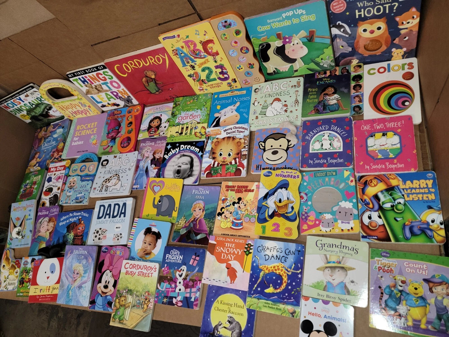 Lot of 10 LBS Children BOARD Hardcover BABY TODDLER DAYCARE PRESCHOOL Kids BOOKS