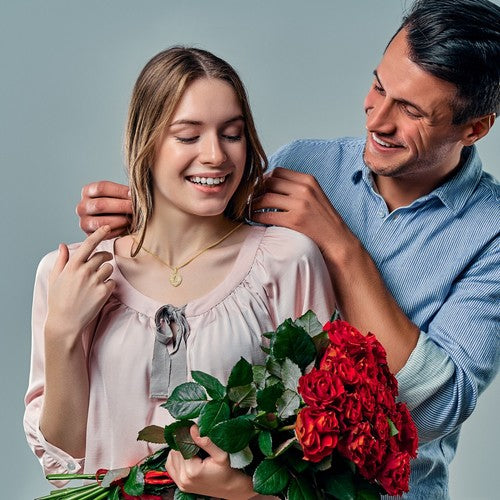 TRYNDI To My Wife Necklace from Husband, Perfect Wife Valentines Gift Ideas