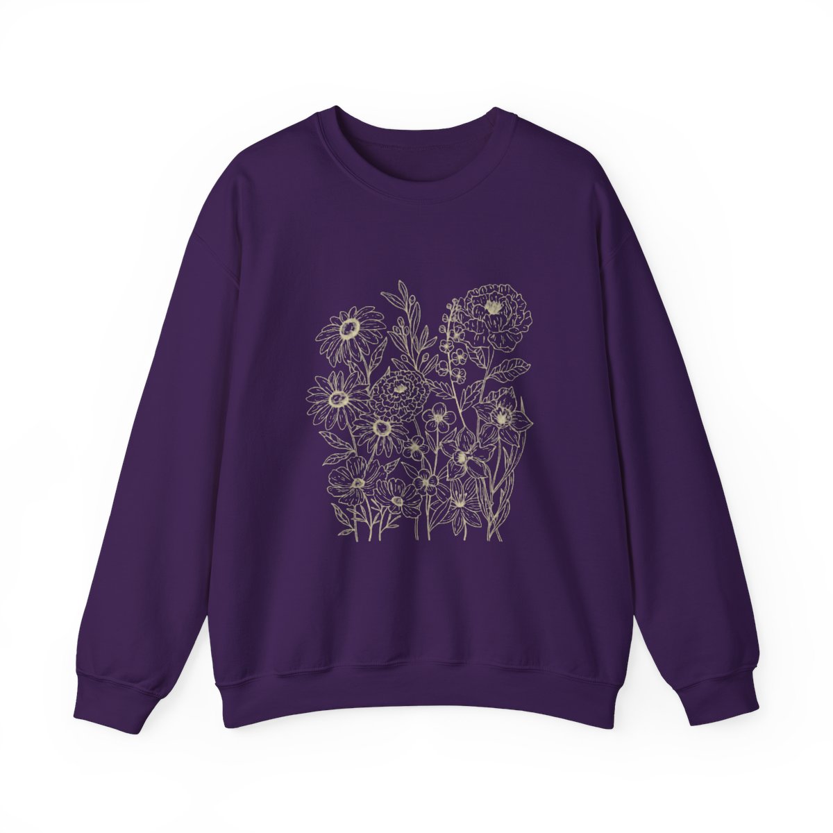 Floral Graphic Tee, Artistic Flower Shirt, Boho Chic Top, Women's Casual T-Shirt, Nature Lover Gift, Unique Graphic Tee, Stylish Summer Shirt