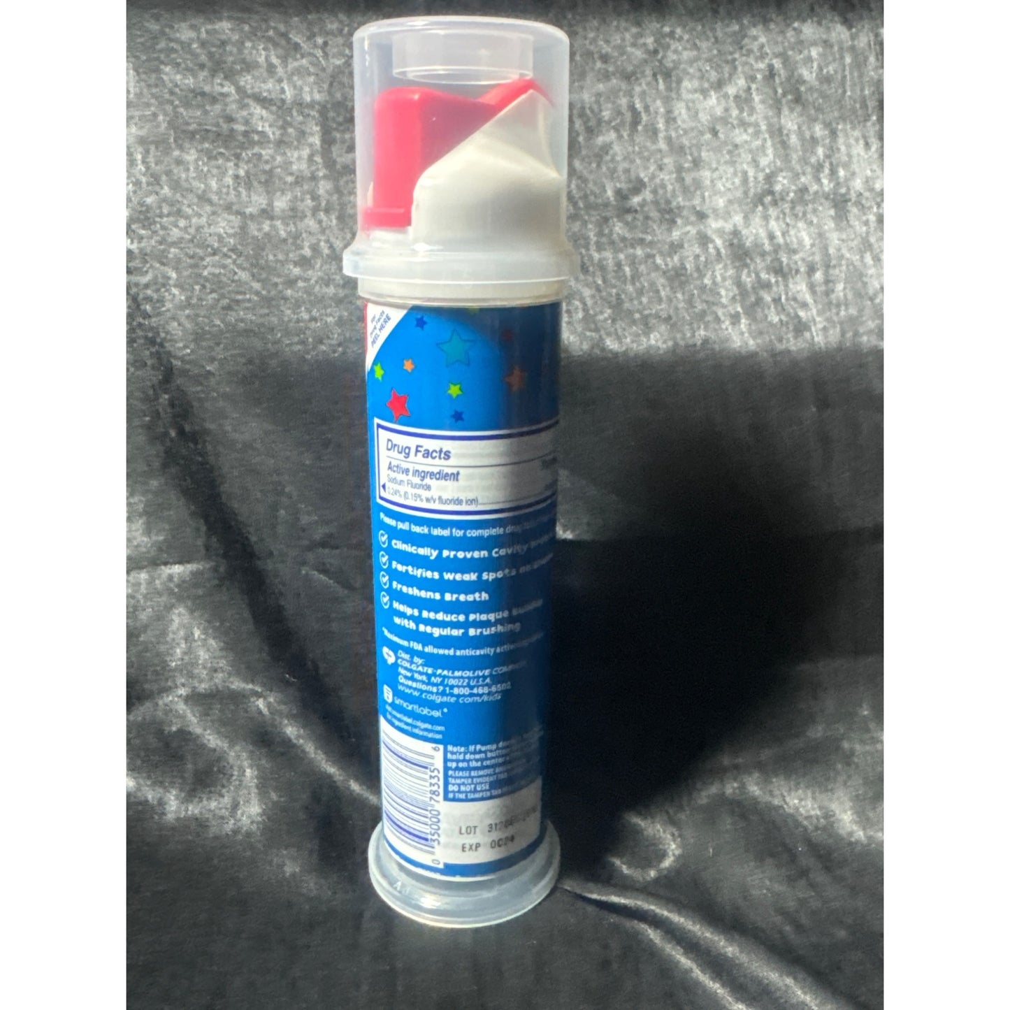 Colgate Kids Maximum Cavity Protection Toothpaste Bubble Fruit Flavor 4.4 Oz