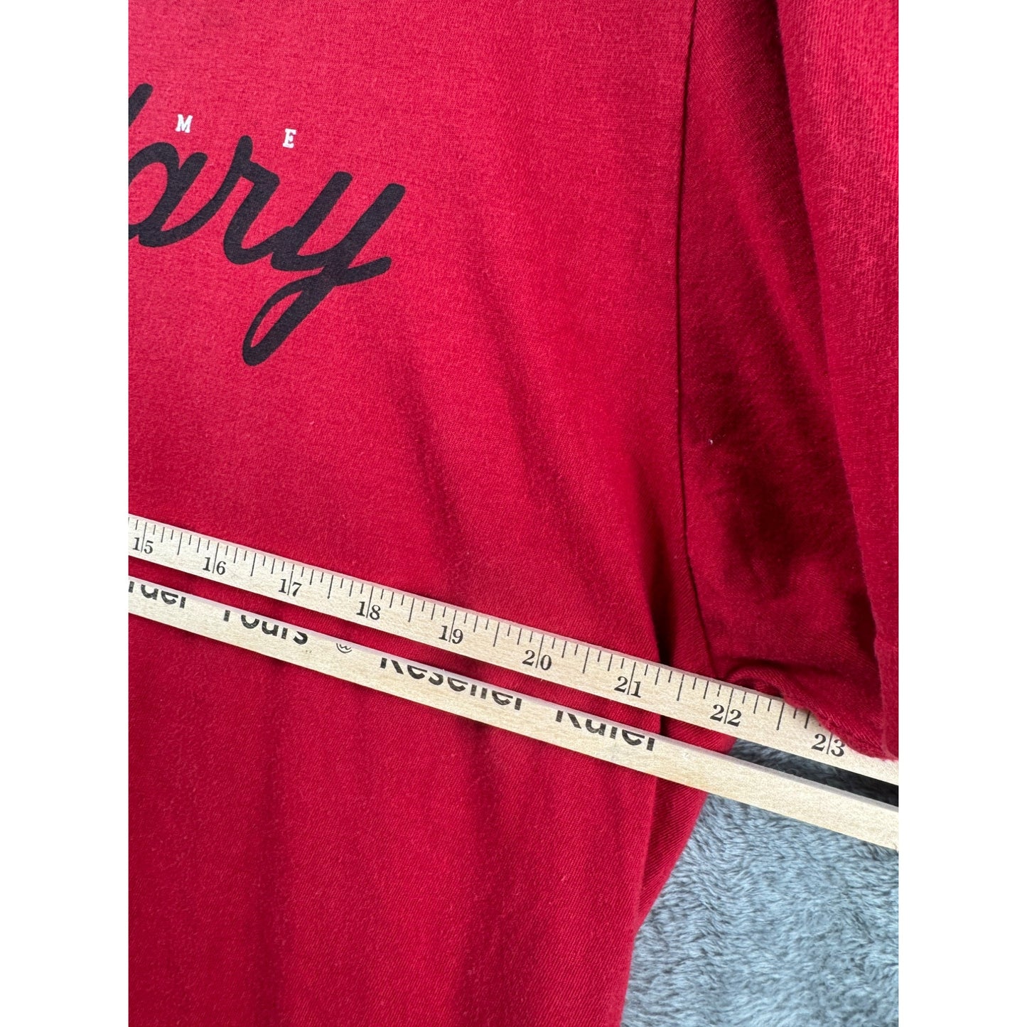 Air Jordan Red "Become Legendary" Graphic T-Shirt XL Casual Wear