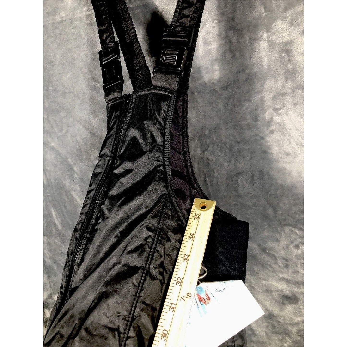 Vintage Swiss Alps Ski Suit Size 12 / Nice Vintage Black Ski