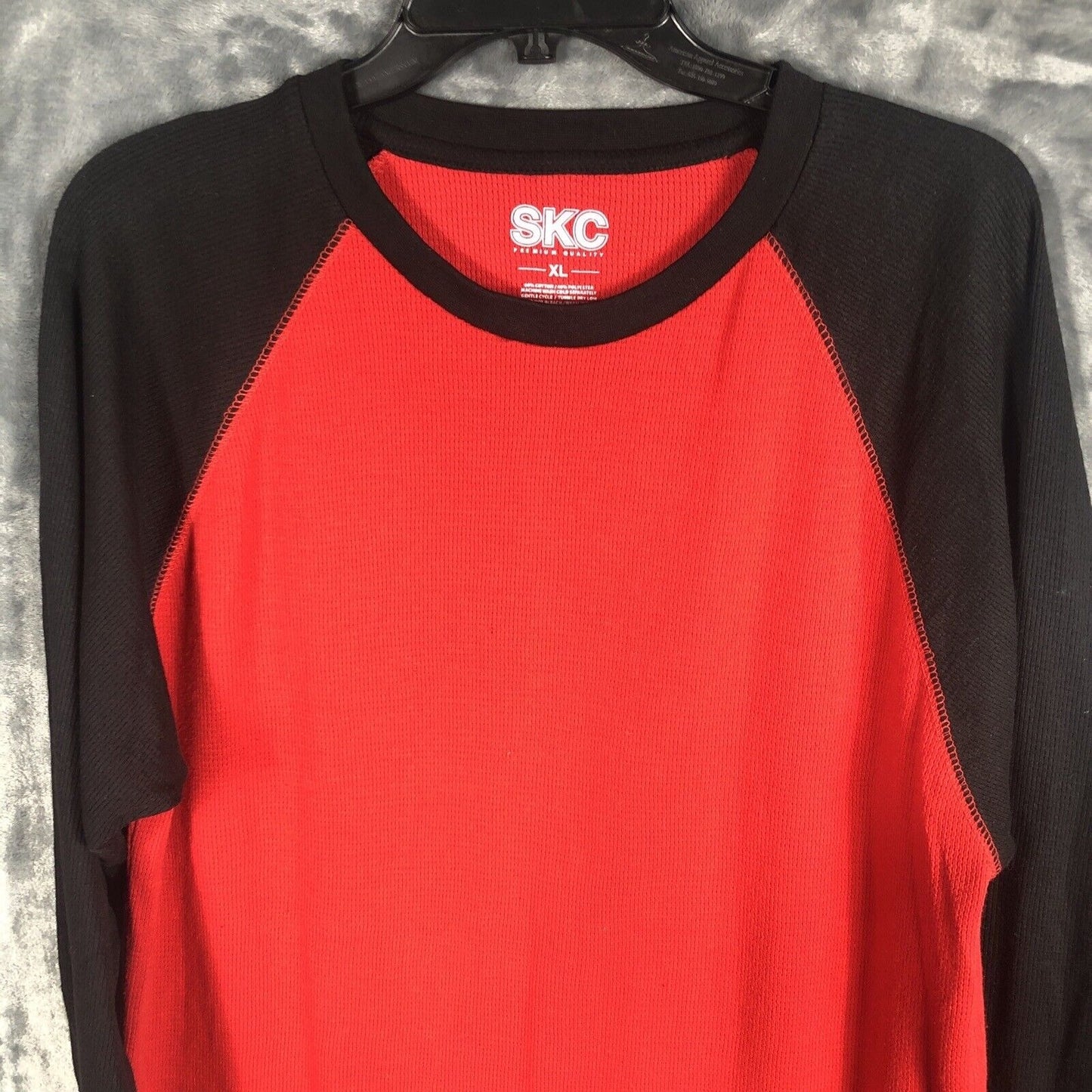 SKC Premium Quality Shirt Men’s Adult Size Extra Large Red And Black