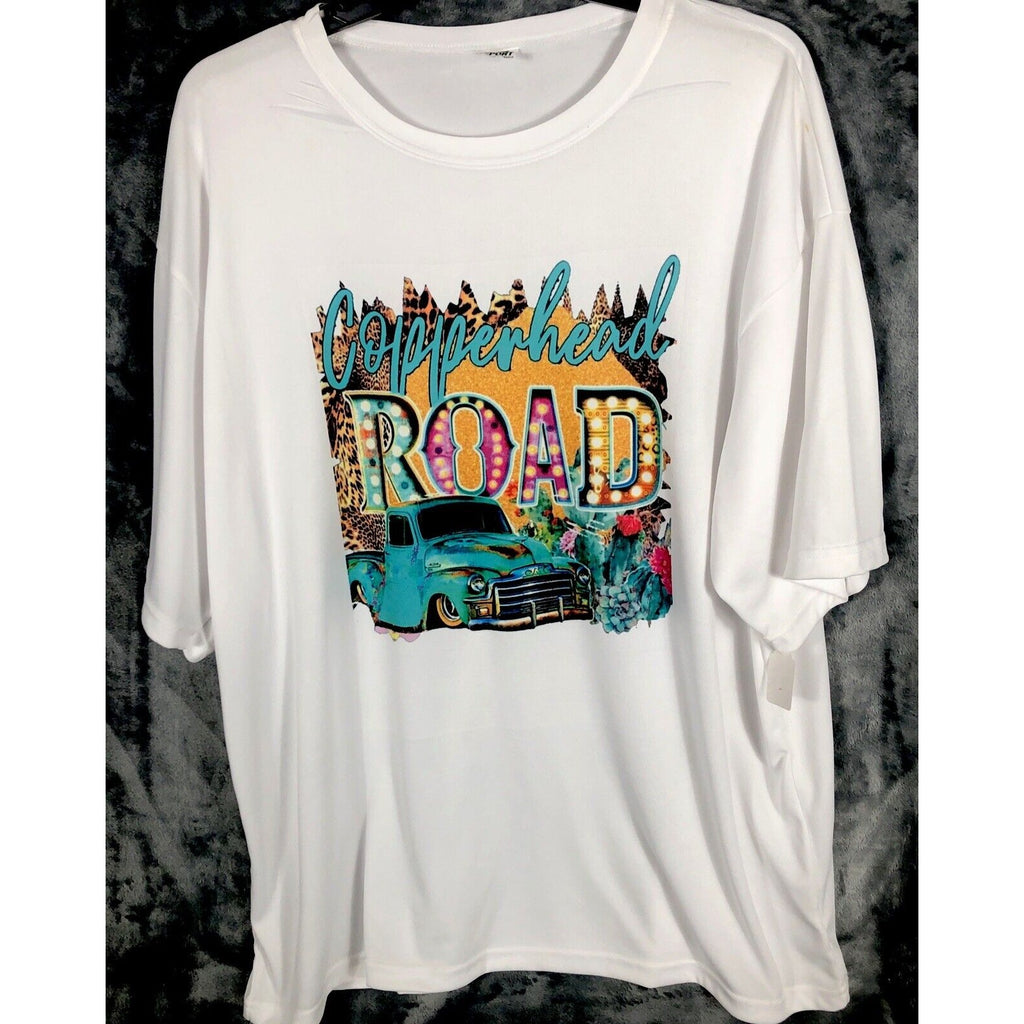 C2 Sport T-Shirt Copperhead Road White Extra Large Shirt ￼