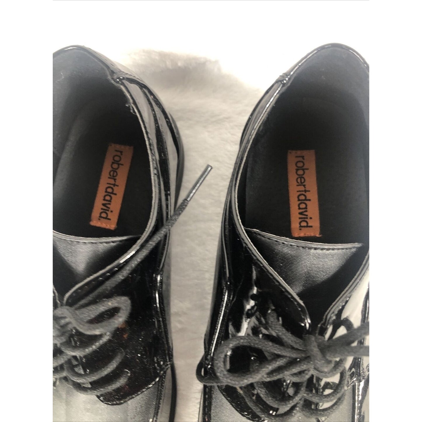 Robert David Men’s Dress Shoes Black Size 7 Medium